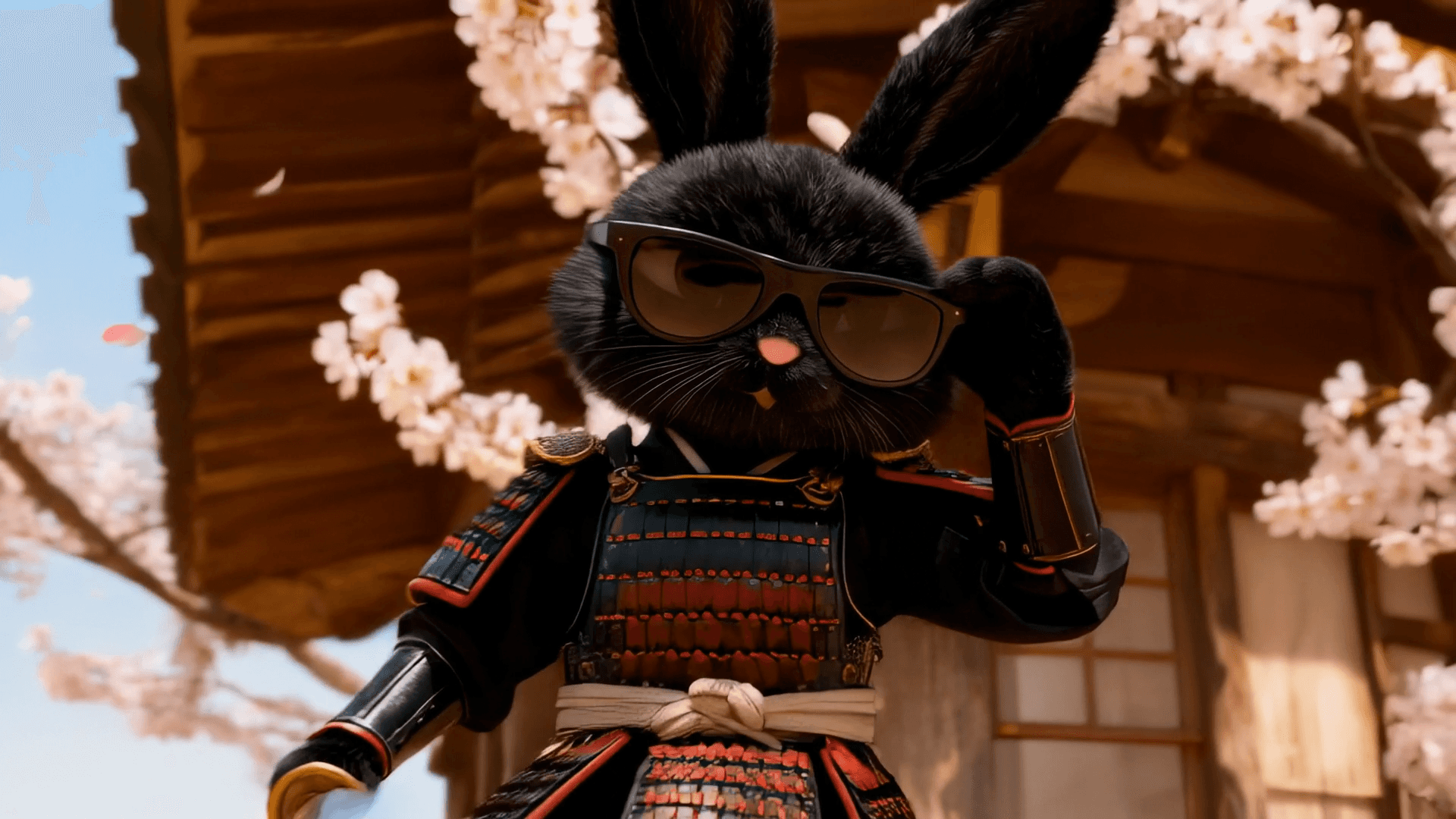Retrato de Onun samurai